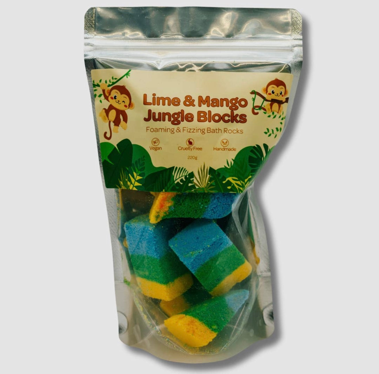 Jungle bath rocks