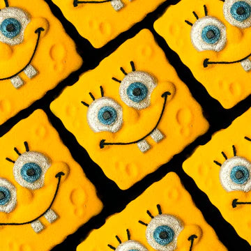 yellow sponge bath bomb