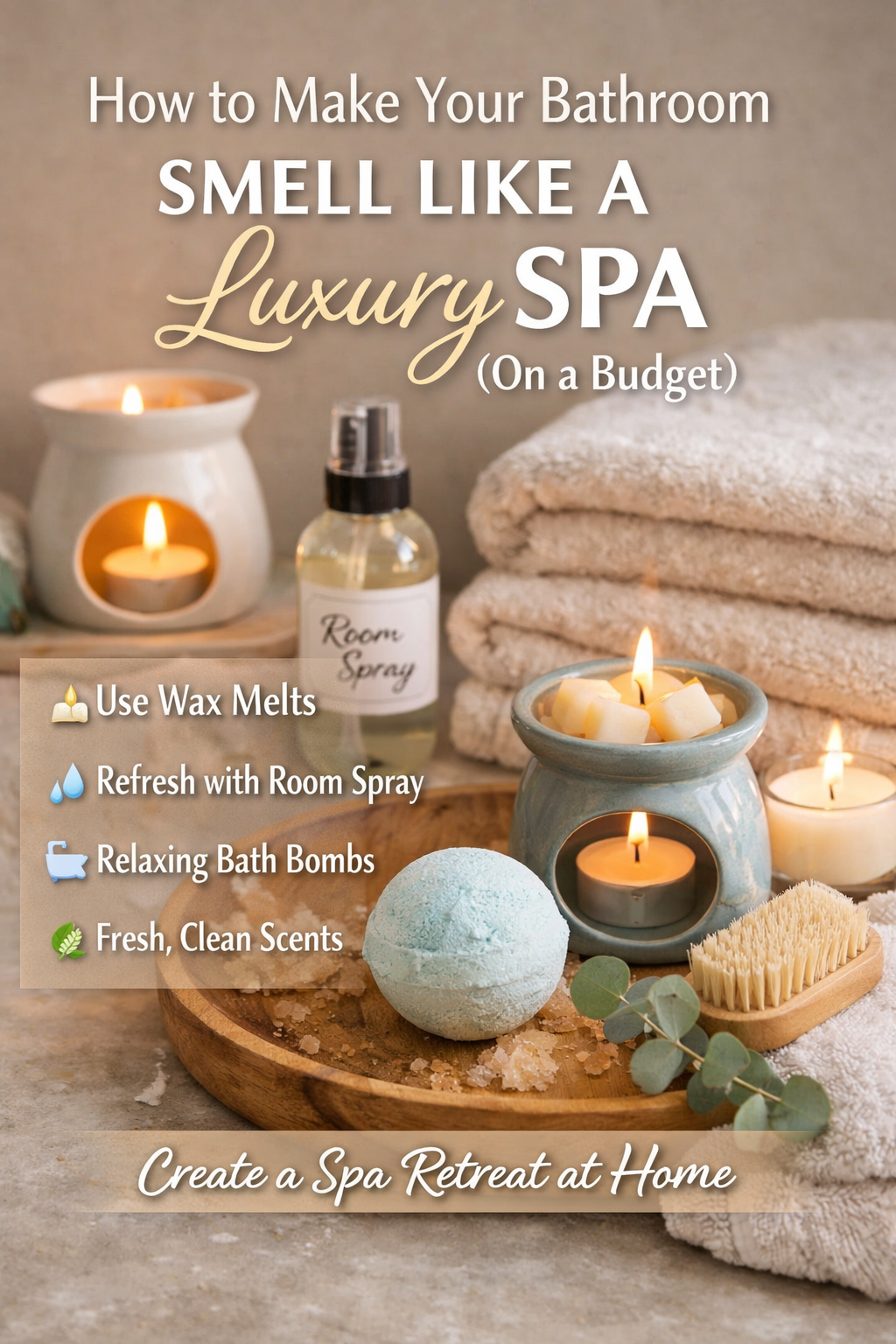 How to Make Your Bathroom Smell Like a Luxury Spa (On a Budget UK)