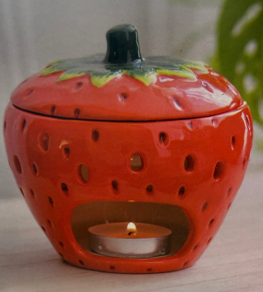 Strawberry Oil Burner and Wax Warmer