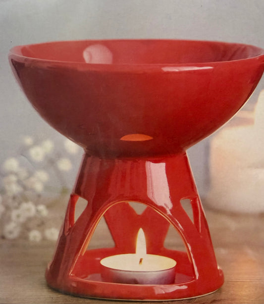 Geometric Oil Burner and Wax Warmer