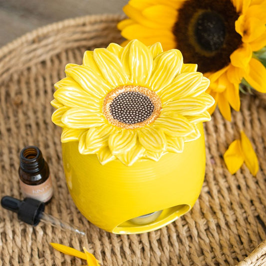 Sunflower wax melt burner