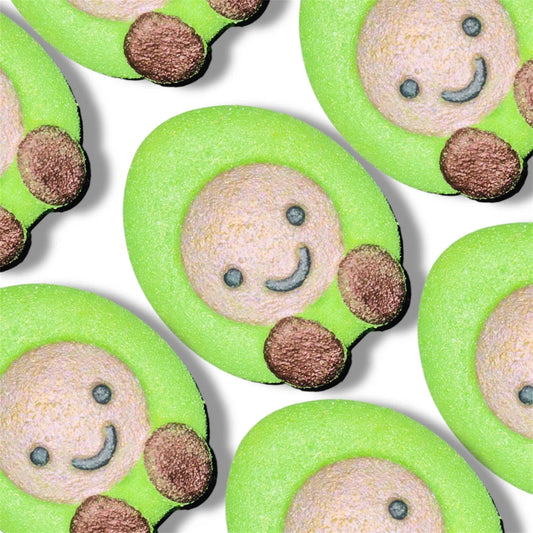 Avocado bath bomb