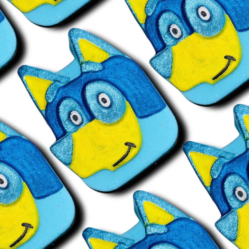 bluey bath bomb