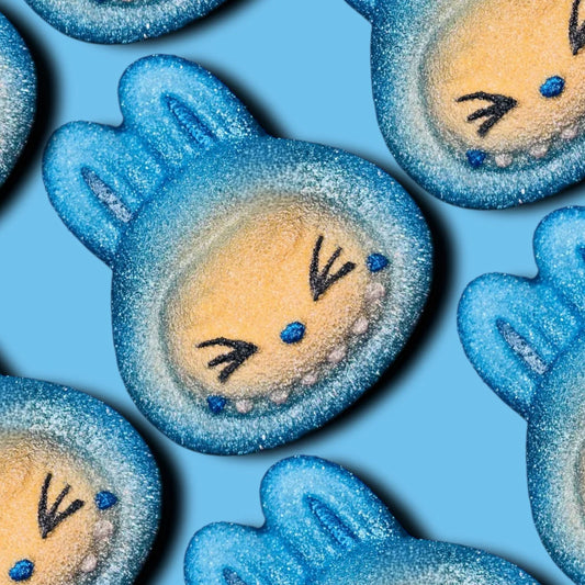 Blue labubu Character Bath Bomb