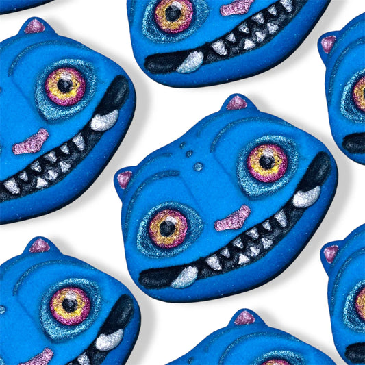 demon slay cat bath bomb