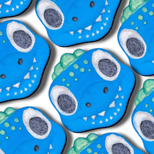 Blue Dinosaur Character Bath Bomb