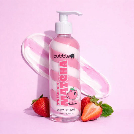 strawberry matcha body lotion