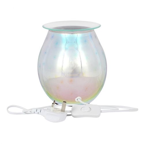 3D Starburst Electric Oil Burner | Light-Up Wax Warmer