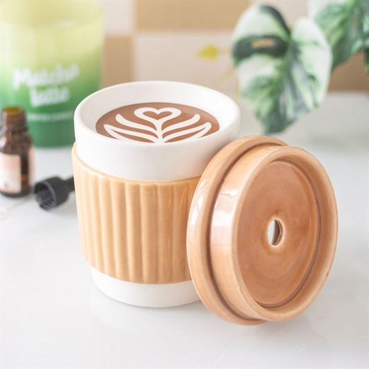 coffee  cup style wax burner